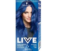 Schwarzkopf LIVE Ultra Bright Hair Dye, 095 Electric Blue Pack of 2