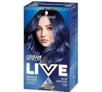 Schwarzkopf LIVE Urban Metallics, Blue Mercury U67 Permanent Hair Dye Pack of 2