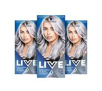 Schwarzkopf Live XXL Color ultra brillante, 098 Steel Silver, Pack de 3 unidades
