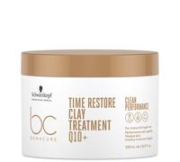 Schwarzkopf - Mascarilla de Arcilla Antiedad BC Bonacure Clean Q10+ Time Restore 500 ml
