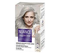 Schwarzkopf - Nuance Suprême - Coloración de cabello - Tono sobre tono - Manta óptima para cabello blanco - PH neutro - Sin amoniaco - Gris claro S1 - Funda 60 ml