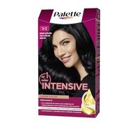 Schwarzkopf Palette Intensive Creme Color - Tono 1.1 cabello Negro Azulado - Coloración Permanente de Cuidado con Aceite de Marula - Óptima cobertura de canas - Color duradero hasta 8 semanas