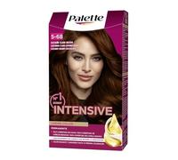 Schwarzkopf Palette Intensive Creme Color - Tono 5.68 cabello Castaño Rojizo - Coloración Permanente de Cuidado con Aceite de Marula - Óptima cobertura de canas - Color duradero hasta 8 semanas