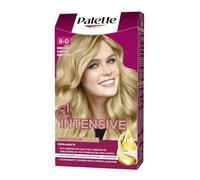Schwarzkopf Palette Intensive Creme Color - Tono 8 cabello Rubio Claro - Coloración Permanente de Cuidado con Aceite de Marula - Óptima cobertura de canas - Color duradero hasta 8 semanas