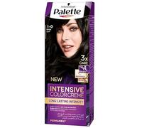 Schwarzkopf Palette Intensive Permanent Colour Cream Hair Colour 1-0 Black 100 ML