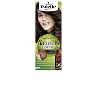 Schwarzkopf Palette Naturals Color Creme - Tono 3 cabello Castaño Oscuro - Coloración Permanente - Óptima cobertura de canas - Colores naturales