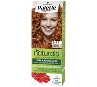 Schwarzkopf Palette Naturals Color Creme - Tono 8.77 cabello Cobrizo Intenso - Coloración Permanente - Óptima cobertura de canas - Colores naturales