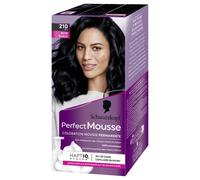 Schwarzkopf - Perfect Mousse - Coloration Mousse Permanente sans Ammoniaque - Noir Glace 210
