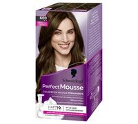 Schwarzkopf Perfect Mousse - Tinte permanente - Color castaño claro 600 | color pelo, espuma permanente, castaño claro, sin amoníaco,cubre el pelo blanco,espuma cremosa,fácil aplicación