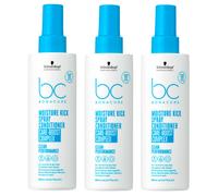 Schwarzkopf Professional BC Bonacure MOISTURE KICK Spray Conditioner 3er Set 3 x 200 ml