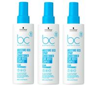 Schwarzkopf Professional BC Bonacure MOISTURE KICK Spray Conditioner Set (3 x 200ml)