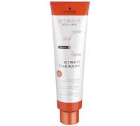 Schwarzkopf Strait.Th. Crema Alisadora 300ml - Alisado Termal en 4 Pasos, Cabello Ultra-Liso y Brillante