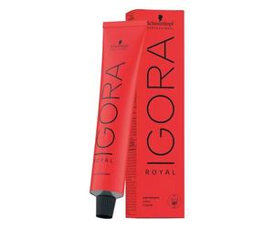 Schwarzkopf Professional IGORA ROYAL Permanent Color Creme 8-21 Rubio Claro Ceniza Cendré Tubo 60 ml