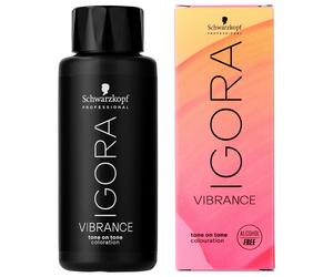 Schwarzkopf Professional IGORA VIBRANCE Tone on Tone Coloration 9,5-19 Tóner Violeta Cendré, 60 ml