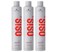 Schwarzkopf Professional OSIS+ Hold Session Extra Strong Hold Hairspray Set (3 x 500ml)