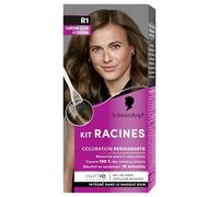 Schwarzkopf Soyance - Kit para raíces, para cabello castaño claro a castaño | coloración permanente, color pelo, castaño claro, raíces, cubre cabello blanco, cuidado nutritivo, retoque 10 minutos