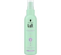Schwarzkopf TAFT Föh-Spray Volumen (150ml), grado de retención 3, spray para todo tipo de cabello, spray volumenspray, fórmula vegana*