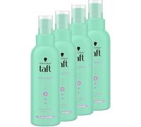Schwarzkopf Taft Föh-Spray Volumen (4 x 150 ml), grado de retención 3, spray para todo tipo de cabello, spray volumenspray, fórmula vegana*