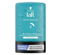 Schwarzkopf TAFT Gel de peinado - Gel de efecto húmedo - brillo intenso - fijación normal, suave para el cabello, larga duración, sin efecto pegajoso, fórmula provitamínica B5-300 ml