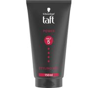 Schwarzkopf TAFT Gel Power (150 ml), gel para el cabello para hasta 48 horas de duración, suave para el cabello y el cuero cabelludo, vegano, gel
