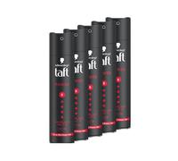 Schwarzkopf Taft laca para el cabello Power (5 x 250 ml), grado de retención 5 peinados, laca para todo tipo de cabello, hasta 72 horas de duración, fórmula vegana
