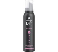 Schwarzkopf TAFT Power Cashmere - Espuma fijadora (150 ml), grado de sujeción 5, espuma para cabello seco y dañado, mousse para el cabello con suavidad cachemira, fórmula vegana