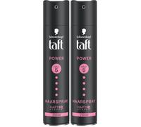 Schwarzkopf TAFT Power Cashmere - Spray para el cabello (250 ml), grado de retención 5, spray para cabello seco y dañado, suavidad similar a la cachemira, fórmula vegana* (Paquete de 2)