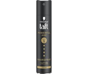 Schwarzkopf TAFT Powerful Age - Spray para el cabello (250 ml), grado de retención 5, spray para cabello fino y fino, fórmula vegana