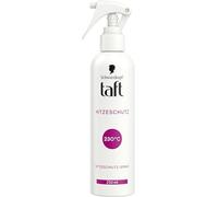 Schwarzkopf TAFT Spray de protección térmica (250 ml), adecuado para todas las herramientas de peinado, para todo tipo de cabello con efecto antiencrespamiento y brillo natural, fórmula vegana*