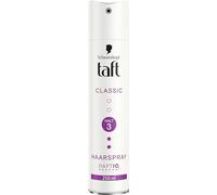 Schwarzkopf TAFT - Spray para el pelo clásico (250 ml), grado de retención 3 peinados, spray para todo tipo de cabello, sujeción y protección, fórmula vegana