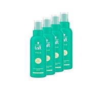 Schwarzkopf Taft Spray rellenador (4 x 150 ml), para un cabello notablemente más completo y una sujeción duradera, spray engrosante para hasta 48 horas de efecto de relleno durante el peinado, fórmula