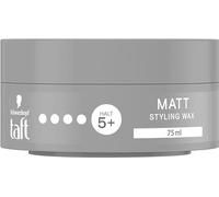 Schwarzkopf TAFT Styling Wax Matt - Cera para el cabello (75 ml), acabado mate con agarre duradero, suave para el cabello y el cuero cabelludo, cera vegana para peinar el cabello