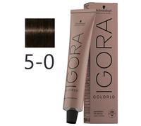 Schwarzkopf - Tinte Igora Color10 5-0 Castaño Claro Natural 60 ml