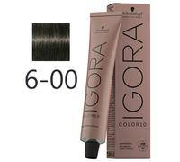 Schwarzkopf - Tinte Igora Color10 6-00 Rubio Oscuro Natural Intenso 60 ml