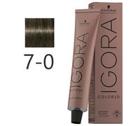 Schwarzkopf - Tinte Igora Color10 7-0 Rubio Medio Natural 60 ml
