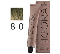 Schwarzkopf - Tinte Igora Color10 8-0 Rubio Claro Natural 60 ml