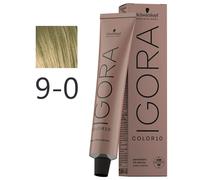 Schwarzkopf - Tinte Igora Color10 9-0 Rubio Muy Claro Natural 60 ml