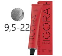 Schwarzkopf - Tinte Igora Royal 9,5-22 Azul Claro Pastel 60 ml