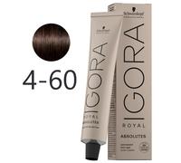 Schwarzkopf - Tinte Igora Royal Absolutes 4-60 Castaño Medio Marrón Natural 60 ml