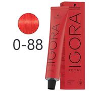 Schwarzkopf - Tinte Mezcla Igora Royal 0-88 Concentrado Rojo 60 ml