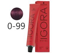 Schwarzkopf - Tinte Mezcla Igora Royal 0-99 Concentrado Violeta 60 ml