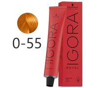 Schwarzkopf - Tinte Neutralizador Igora Royal 0-55 Concentrado Dorado 60 ml