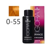 Schwarzkopf - Tonalizador Igora Vibrance 0-55 Concentrado Dorado 60 ml