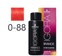 Schwarzkopf - Tonalizador Igora Vibrance 0-88 Concentrado Rojo 60 ml