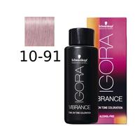 Schwarzkopf - Tonalizador Igora Vibrance 10-91 Violeta Ceniza 60 ml