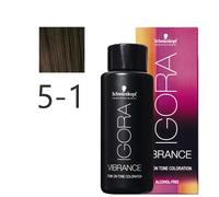 Schwarzkopf - Tonalizador Igora Vibrance 5-1 Castaño Claro Ceniza 60 ml