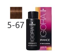 Schwarzkopf - Tonalizador Igora Vibrance 5-67 Castaño Claro Chocolate Cobrizo 60 ml