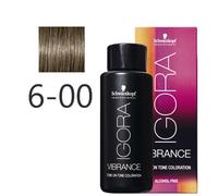 Schwarzkopf - Tonalizador Igora Vibrance 6-00 Rubio Oscuro Natural Intenso 60 ml