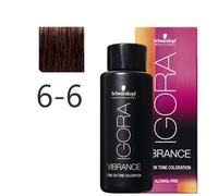 Schwarzkopf - Tonalizador Igora Vibrance 6-6 Rubio Oscuro Chocolate 60 ml