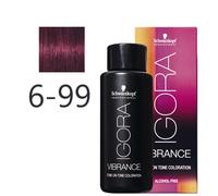 Schwarzkopf - Tonalizador Igora Vibrance 6-99 Rubio Oscuro Violeta Intenso 60 ml